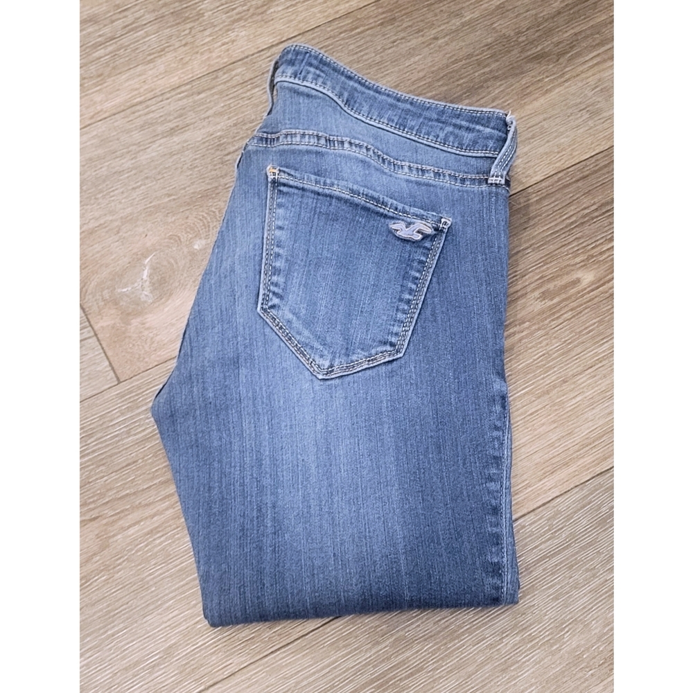 Hollister Low Rise Light Wash Skinny Jeans mid-2000s - Picture 3 of 6